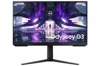 Samsung 27-inch(68.4cm) Gaming, FHD, 165 Hz, 1 Ms, Flat Monitor, HAS, 3-Sided Borderless Display, Eye-Saver Mode, AMD FreeSync Premium, (LS27AG320NWXXL, Black)