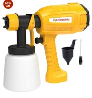  Asian Paints Trucare Paint Sprayer 550w with 800 Ml Container|Electric Paint Sprayer with 2M Long Cable & Vde Plug|2.5Mm Nozzle|Motor Speed Up to 32000Rpm/Min|Suitable for Indoor & Outdoor Paint 