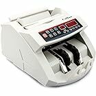 Callas Note Counting Machines | Currency Counting Machine with UV/MG Counterfeit Notes Detection Plus External Display - (White)