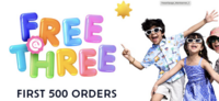 First 500 Orders Free at 3 PM, Else Get Flat 60% Off* (3 PM,7 May)