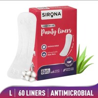 SIRONA Dry Comfort Ultra-Thin Daily Use Panty Liners- 60 unit 