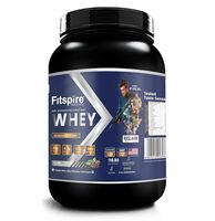 Fitspire Advanced Whey Protein Isolate Powder | (1Kg, Cold Coffee)