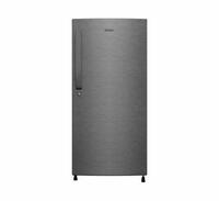 Haier 190L 5-Star Direct Cool Single Door Refrigerator (2024 Model, HED-205DS-P, Dazzle Steel)