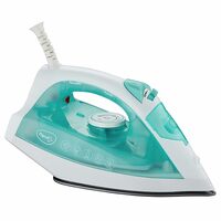 Pigeon by Stovekraft Velvet Steam Iron For Clothes | 1600 Watts Instant Heat with Spray (GREEN) | Nonstick Base Plate |Self Clean Function| 1.7 M Long Cord | 2 Years Warranty