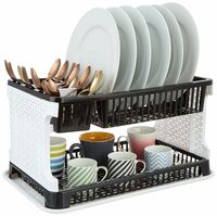 Plastic Dish Drainer For Kitchen [5% Coupon]