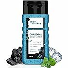 Man Matters 3 in 1 Action Charcoal & Menthol Body Wash | With Menthol, 5% Niacinamide & Activated Charcoal Beads | For Instant Cooling, Odor Protection & Improves Skin texture | 250ml