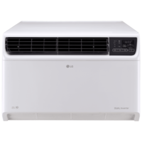 LG 4 in 1 Convertible 1.5 Ton 3 Star Dual Inverter Window AC with HD Filter (2024 Model, Copper Condenser, TW-Q18WUXA.ASLG)