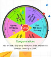Amazon Spin And Win 50 Back On 250 