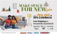 Pepperfry: What The Fry Deals upto 82% off (8 May)