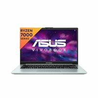 ASUS Vivobook Go 14 (2023), AMD Ryzen 3 7320U, 14-inch (35.56 cm) FHD, Thin & Light Laptop (8GB/512GB SSD/Windows 11/Office 2021/Alexa Built-in/Grey Green/1.38 kg), E1404FA-NK323WS