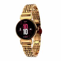 Vibez by Lifelong Ruby 1.04" AMOLED Smartwatch for Women