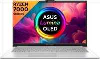 ASUS Vivobook Go 15 OLED (2023) AMD Ryzen 3 Quad Core 7320U (8 GB/512 GB SSD/Windows 11 Home) E1504FA-LK321WS Thin and Light Laptop (15.6 Inch, Cool Silver, 1.63 Kg, With MS Office) #JustHere