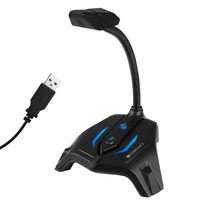 Zebronics Zeb-Klarity USB Gaming Mic for Recording / Streaming, compatible with PC