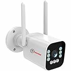 Trueview 3mp 1296p HD All Time Color 4G Sim Based Bullet CCTV Security Camera for Home, Shop, Office, Farm, and Construction Site | IP66 Waterproof Rating | With 9 IR LED