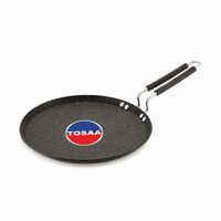 Tosaa Stone Power Induction Flat Tawa Roti Tawa, Dosa Tawa Classic Range Non-Stick Cookware Tawa Pan - 26.5Cm