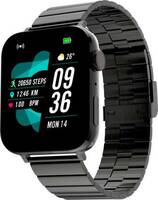 Fire-Boltt Zenith 1.78" AMOLED,Luxury Smart Watch, Bluetooth Calling with Rotating Crown Smartwatch  (Black SS Strap, Free Size)