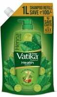 [LOWEST] Dabur Vatika Health Shampoo - 1L (Refill Pouch) 