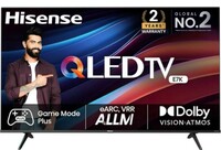 Hisense E7K 139 cm (55 inch) QLED Ultra HD (4K) Smart VIDAA TV With Dolby Vision and Atmos
