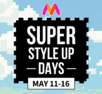 Myntra super style up days up to 80 % off + More Offers (11-16 May)