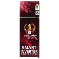 LG 242 Litres 2 Star Frost Free Double Door Refrigerator with Anti Bacterial Gasket (GLN292BSEY, Scarlet Euphoria)