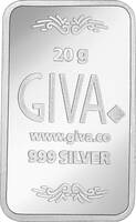 GIVA 999 Sterling Silver Om Bar S 999 20 g Sterling Silver Bar
