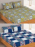 Double Bedsheet Pack of 2 at ₹399