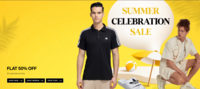 Adidas Summer Celebration Sale-Flat 50% Off 