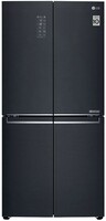 LG 594 L Frost Free Side by Side Inverter Technology Star Refrigerator with with Hygiene Fresh+ and Smart ThinQ(WiFi Enabled)  (Matte Black, GC-B22FTQPL)
