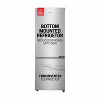 Haier 237L 3- Star Frost Free Inverter Multi Door Refrigerator (2024 Model, HEB-243GS, Moon Silver)