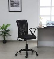 Style Breathable Mesh Ergonomic Chair in Black Colour