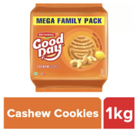BRITANNIA Good Day Cashew Cookies (Cookie)  (1000 g, Pack of 10) [Location Specific]