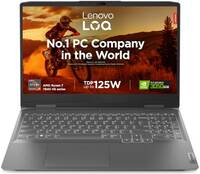 Lenovo Lenovo LOQ AI Powered AMD Ryzen 7 Octa Core 7840HS - (16 GB/512 GB SSD/Windows 11 Home/6 GB Graphics/NVIDIA GeForce RTX 3050) 15APH8D2 Gaming Laptop  (15.6 Inch, Storm Grey, 2.4 kg, With MS Office)