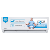 Midea Santis Pro Deluxe 4 in 1 Convertible 2 Ton 3 Star Inverter Split AC with Auto Cleanser (2024 Model)