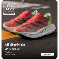 Tatacliq Epiq Days Footwear Fest up to 70% off + Extra up to 12% off with Codes/Bank Offers | 09th - 12th May