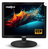 Frontech 15 inch HD LED Backlit VA Panel Monitor (MON-0067)  (Response Time: 3 ms, 60 Hz Refresh Rate)