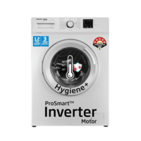 Voltas Beko 6 kg 5 Star Fully Automatic Front Load Washing Machine (WFL6010VPWW, In-built Heater, White)