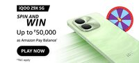 Amazon IQOO Z9X 5g Spin and Win (Chance.to win up to ₹50,000)