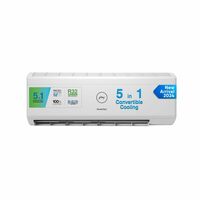 Godrej 1 Ton 5 Star, 5-in-1 Convertible Cooling, Inverter Split AC (2024 Model)