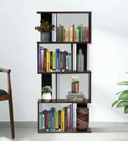 Pepperfry Flash Deal - Akasuki Book Shelf in Columbia Walnut Finish