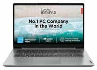 Lenovo IdeaPad 1 Intel Core Celeron N4020 14" HD Thin and Light Laptop 