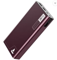 boAt 20000 mAh 22.5 W Power Bank  (Burgundy, Lithium Polymer, Quick Charge 3.0 for Mobile)