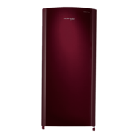 VOLTAS beko 173 Litres 2 Star Direct Cool Single Door Refrigerator with Reciprocating Compressor (RDC205D / S0XWR0M0, Wine)