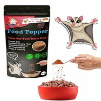 WiggleBoo Magical Sugar Glider Food Topper || Joy of Best Taste || Chicken & Sweet Potato Flavour || Grain Free & Protein Rich || Excellent Dietry Fibre|| 50g