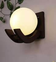 Antonio Brown Wooden Wall Sconces