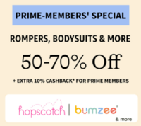 Baby's Got Style | Prime 50-70% off + Extra 10% cash back for prime members