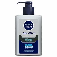 [Amazon Fresh] Nivea Men Face Wash, Oil Control For 12Hr Oil Control With 10X Vitamin C Effect, 150 ml