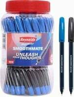Reynolds Smoothmate Ball Pen (Pack of 50, Multicolor)