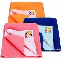 BeyBee Non-Toxic Quick Dry Sheet for New Born Baby  Pack of 3