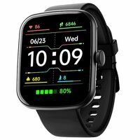 boAt Wave Style Smart Watch with 1.69" Square HD Display, DIY Watch Face Studio, Coins,HR & SpO2 Monitoring,7 Days Battery Life, Crest App Health Ecosystem, Multiple Sports Modes(Active Black)