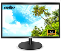 Frontech - 19 inch HD LED Backlit VA Panel Monitor (MON-0001)  (Response Time: 3 ms, 75 Hz Refresh Rate)